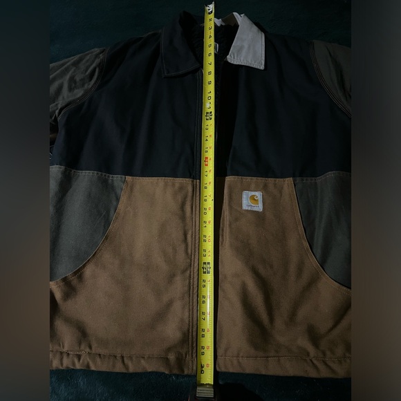 Carhartt ColorBlock Detroit Patchwork Field Jacket Size M/L Great Condition - Picture 8 of 10